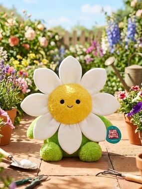 🌼 Danielle the Daisy Garden BumBumz Stuffie 12 inch! 🌼